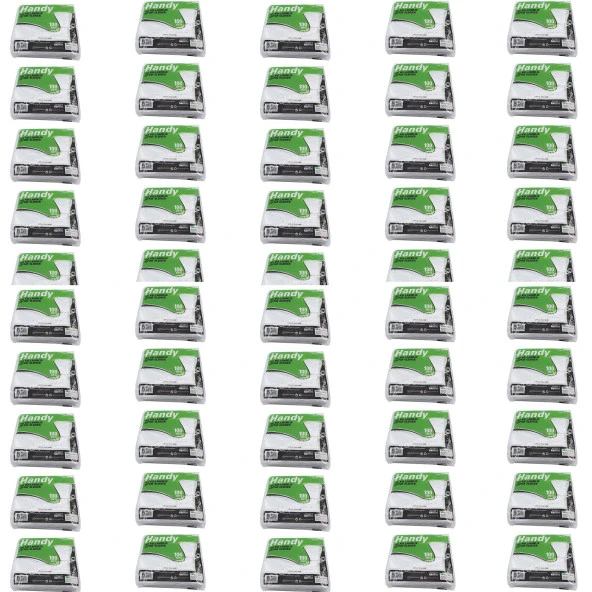 Handy HDPE İş Temizlik Tek Kullanımlık Şeffaf Eldiven / Büyük Boy / 100 Adetlik 50 Paket - Koli ürün görseli 1