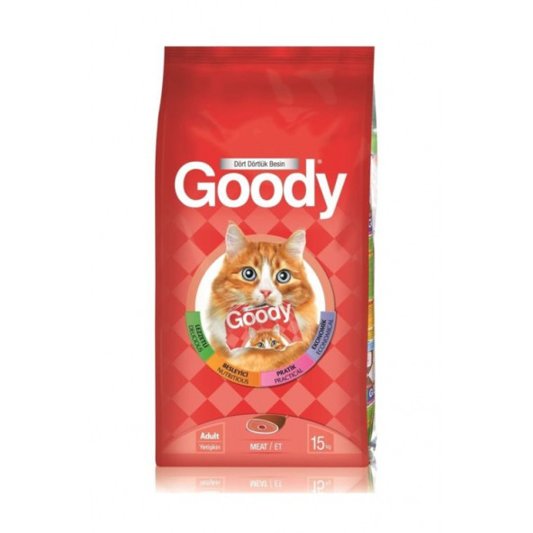 Goody Etli Kedi Maması 15 Kg ürün görseli 1