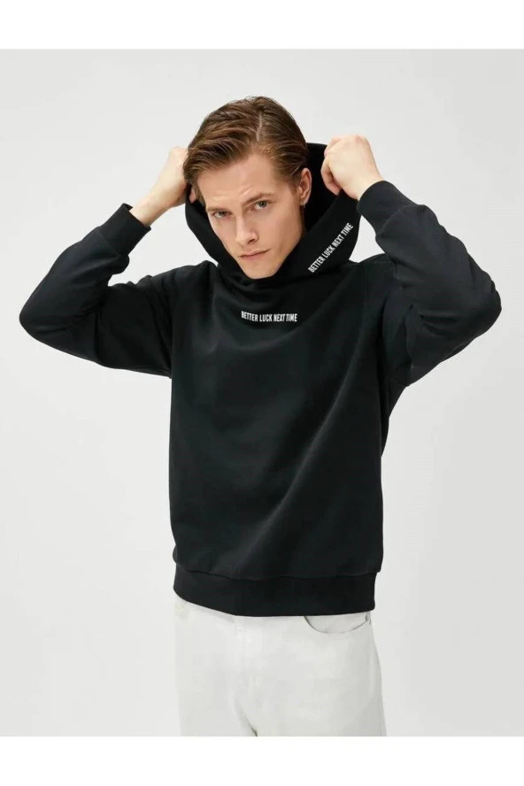 4wam70125mk Erkek Sweat Siyah ürün görseli 1