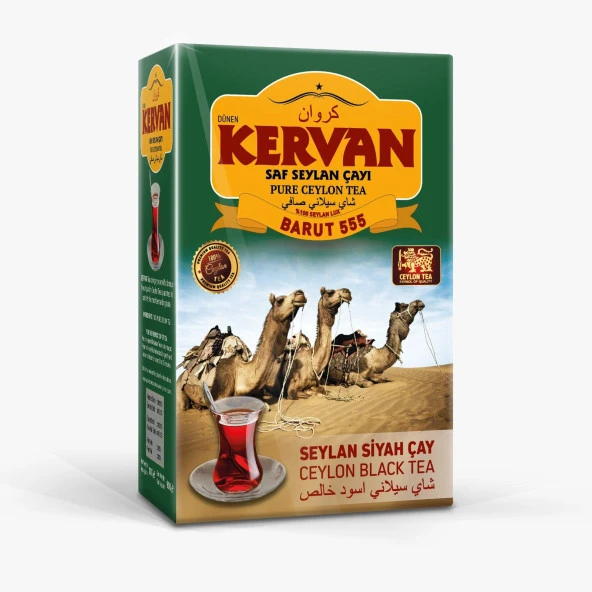 Kervan Saf Seylan Çayı Barut 555 (Yeşil) ürün görseli 1
