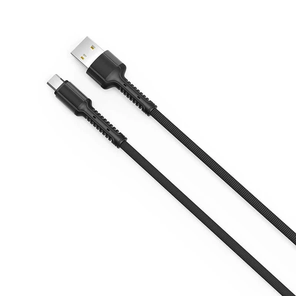 Zore LS65 2.4A  3 Metre Örgü Micro Usb Şarj Data  Kablo - Resim 4