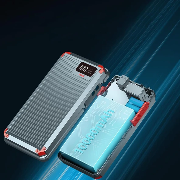 PTTAVM: Mioji D6H Plus 20000mAh 3.7V 2000A Jump Starter LED Işıklı