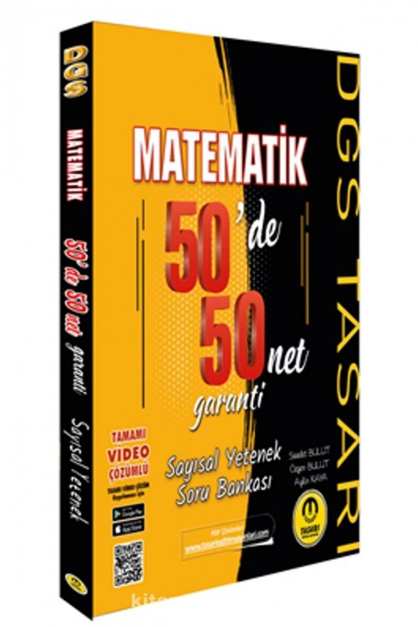 Dgs Matematik 50de 50 Net Garanti Soru Bankası ürün görseli 1