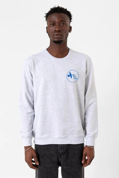 The Mentalist Blue Bird Lodge Karmelanj Erkek 2ip Sweatshirt ürün görseli 1