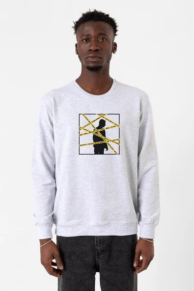 The Mentalist Crime Scene Tape Karmelanj Erkek 2ip Sweatshirt ürün görseli 1
