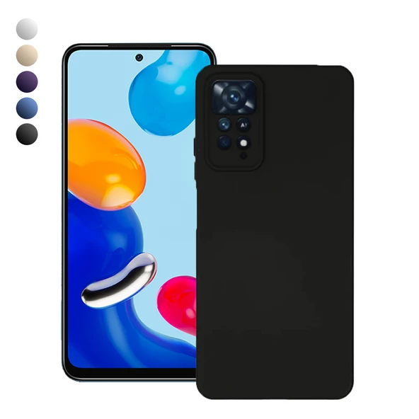 Xiaomi Redmi Note 11 Pro Kılıf Kamera Korumalı Lansman Silikon Kapak ürün görseli 1