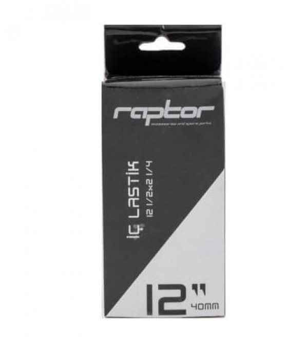 RAPTOR - İç Lastik - 12 1/2 x 2 1/4 AV40 - Siyah ürün görseli 1