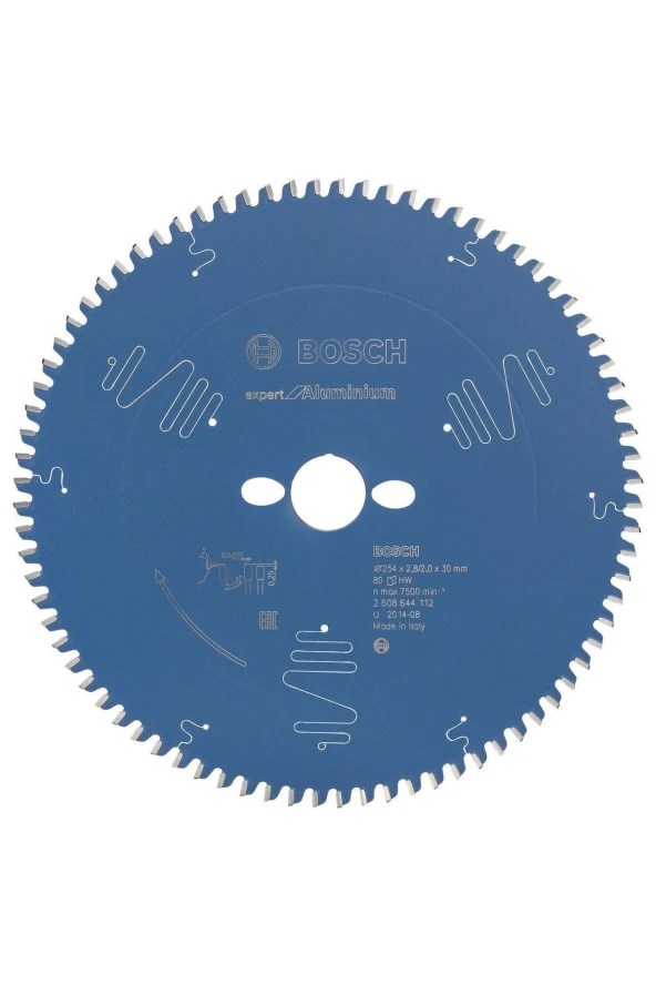 Bosch Expert Serisi Alüminyum Için 254*30 Mm 80 Diş Daire Testere Bıçağı - 2608644112 ürün görseli 1