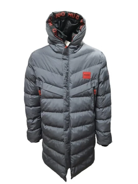 Hugo Boss H213983 Erkek Kapüşonlu Spor Şişme Kaban ürün görseli 1