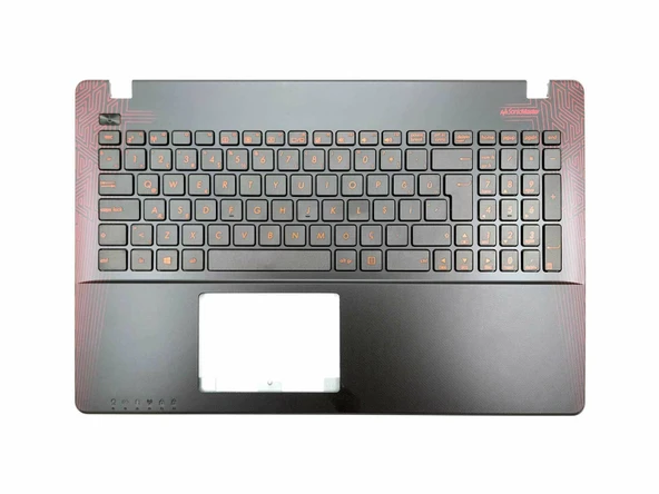 Asus X552EA-SX009D Klavye Kasa Siyah (Kırmızı Harfli) ürün görseli 1