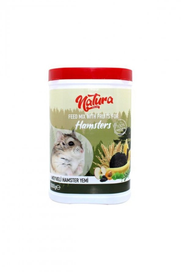 Feed Mıx Wıth Fruıtsfor Hamsters 1000 gr ürün görseli 1