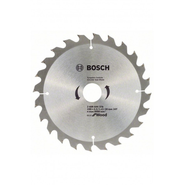 Bosch Optiline Eco 190x30 mm 24 Diş Daire Testere Bıçağı ürün görseli 1
