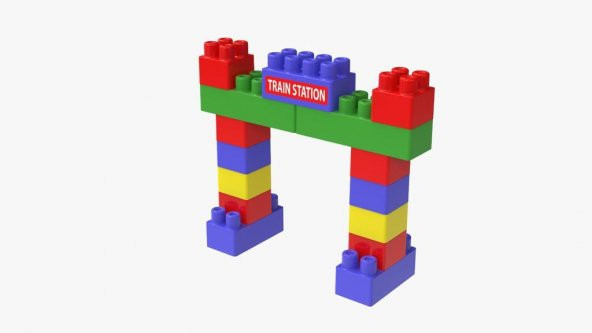 Eğlenirken Öğreten Alfabe Tren Blocks Set - 52 Parça ürün görseli 1