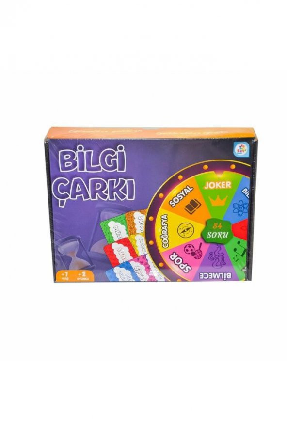 Laço Bilgi Çarkı LC7505,Çocuk Kutu Oyunu Bil Öğren Eğlen ürün görseli 1