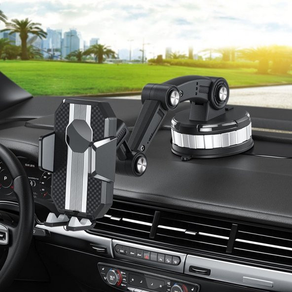 360 derece dönebilir telefon tutacağı / SYTE190 - Resim 3