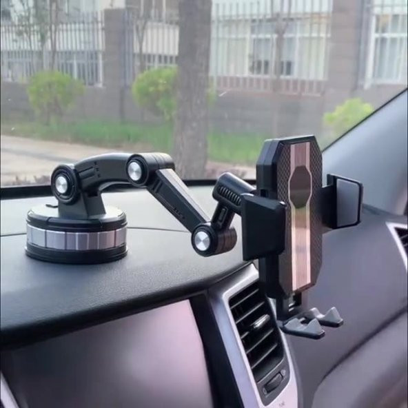 360 derece dönebilir telefon tutacağı / SYTE190 - Resim 4