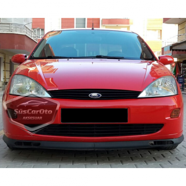Ford Focus 1 Hb&Sedan 1998-2004 Uyumlu Üniversal Laguna lip Esnek Ön Lip 2 Parça Tampon Altı Dil Karlık Ön Ek ürün görseli 1