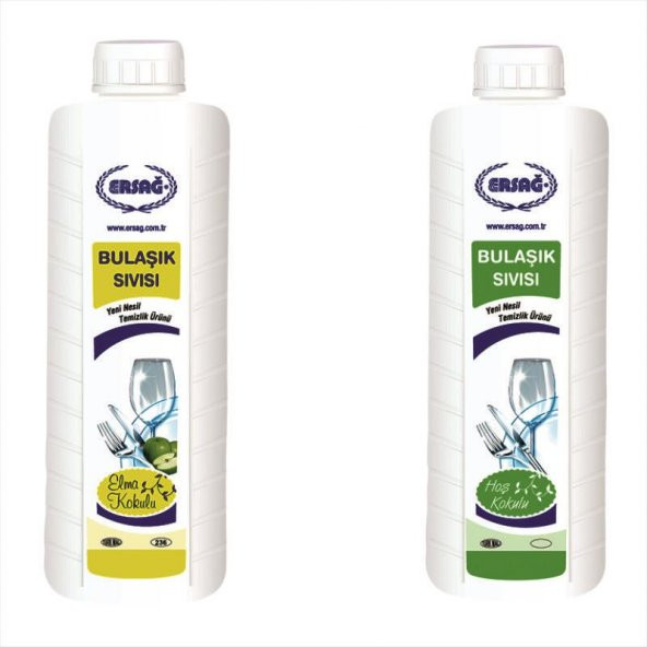BULAŞIK SIVISI PAKETİ (Elma kokulu1000 ml & Hoş kokulu 1000 ml) ürün görseli 1
