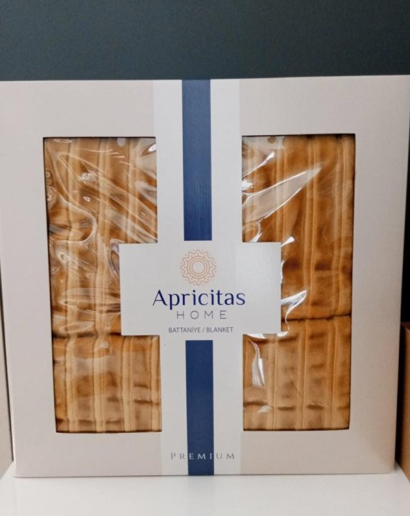 Apricitas Home Premium Battaniye 200*220 600 GSM Blanket Safran ürün görseli 1