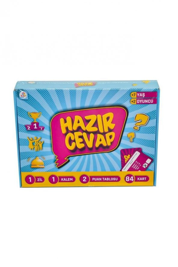 Laço Hazır Cevap LC7506,Çocuklar İçin Eğitici ve Öğretici Kutu Oyunu ürün görseli 1