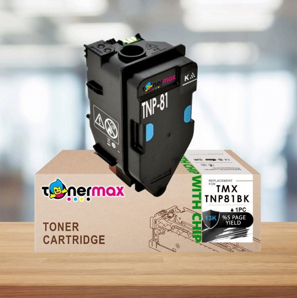 Konica Minolta Bizhup TNP-81 Muadil Toner Siyah / C3300i / C4000i ürün görseli 1