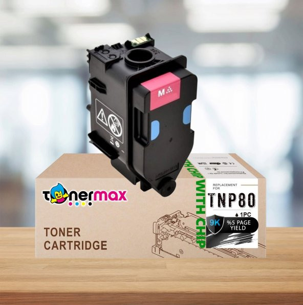 Konica Minolta TNP-80 Muadil Toner Kırmızı Bizhub C3320i ürün görseli 1
