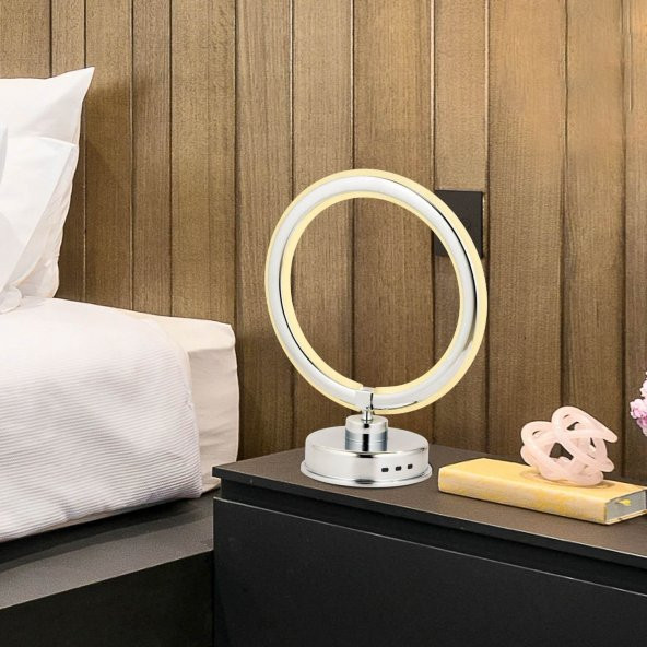 Apliqa Braco Krom 20 Watt Duvar Lambası Modern Tasarım Salon Led Aplik ürün görseli 1