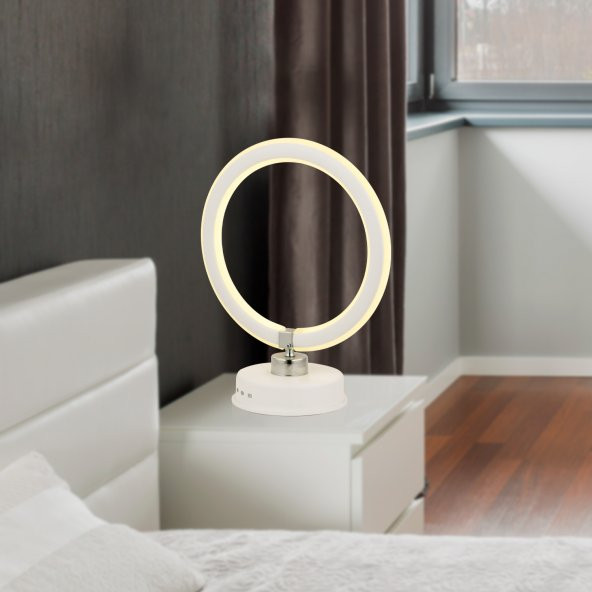 Apliqa Braco Beyaz 20 Watt Duvar Lambası Modern Tasarım Salon Led Aplik ürün görseli 1