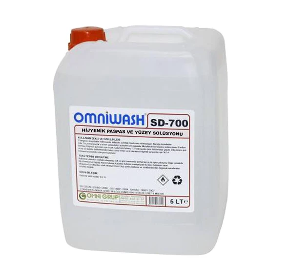 Omniwash SD-700 Hijyenik Paspas ve Yüzey Solüsyonu 5 Litre ürün görseli 1