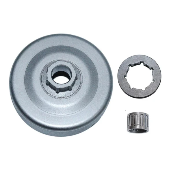 Kmtmak Stıhl Ms 341/360/361/460 Motorlu Testere 3/8-7 Rimli Zincir Dişli Seti ürün görseli 1