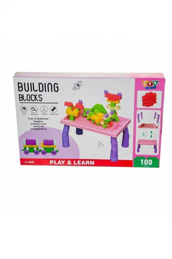 Zeytoys İnşa Blokları Kız ZEY2032,Oyuncak İnşa Yapım Seti ürün görseli 1