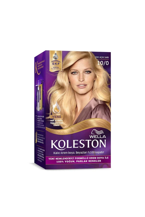 KOLESTON KİT SAÇ BOYASI-10/0 ÇOK AÇIK SARI ürün görseli 1