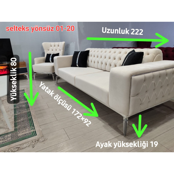 Lidya Koltuk Takımı - Resim 6
