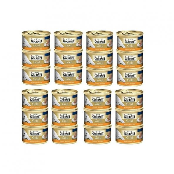 Gourmet Gold Kiyilmis Hindi Etli Yas Kedi Mamasi 85 gr ürün görseli 1