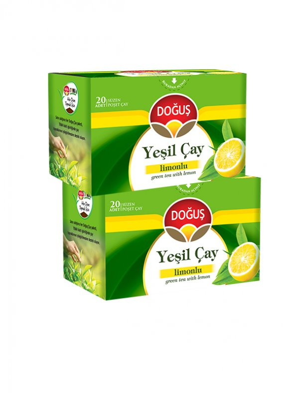 YEŞİLÇAY LİMONLU 20 SÜZEN POŞET (30 gr), 2 ADET ürün görseli 1