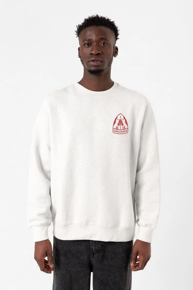 Top Gun Maverick Ghostrider Beyaz Erkek 2ip Sweatshirt ürün görseli 1
