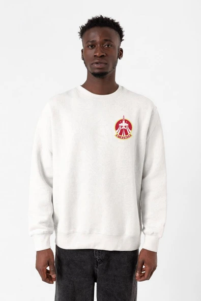 Top Gun Wingman Beyaz Erkek 2ip Sweatshirt ürün görseli 1