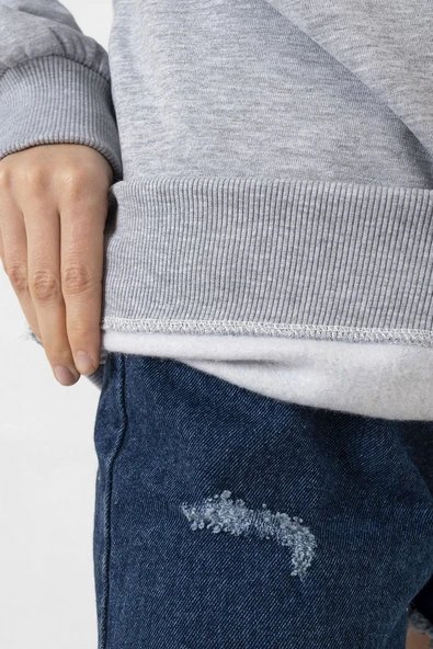 100 Per Cent That Witch Grimelanj Kadın 3ip Kapşonlu Sweatshirt - Resim 7