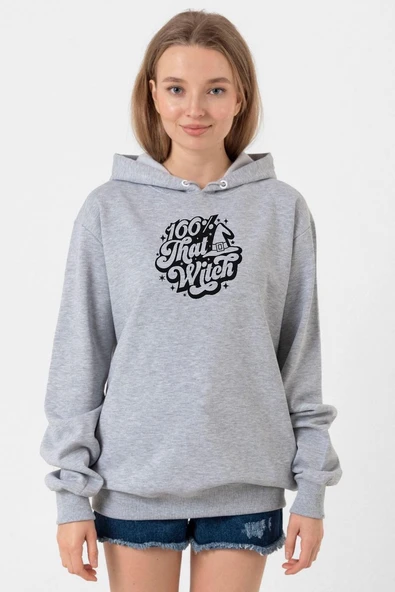 100 Per Cent That Witch Grimelanj Kadın 3ip Kapşonlu Sweatshirt ürün görseli 1