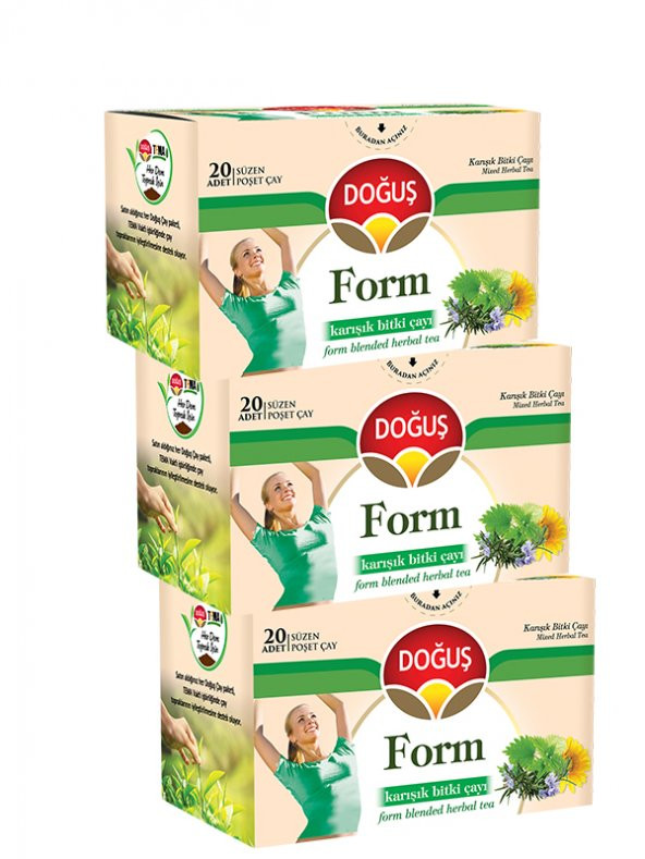 FORM KARIŞIK BİTKİ ÇAYI 20 SÜZEN POŞET (30 gr), 3 ADET ürün görseli 1