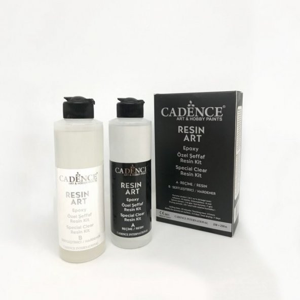 Cadence Resin Art Şeffaf Epoksi 250ML Takım ürün görseli 1