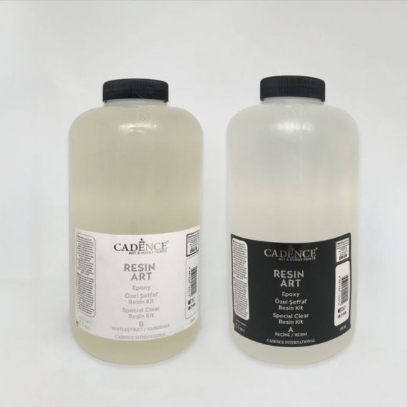 Cadence Resin Art Şeffaf Epoksi 2LT Takım ürün görseli 1