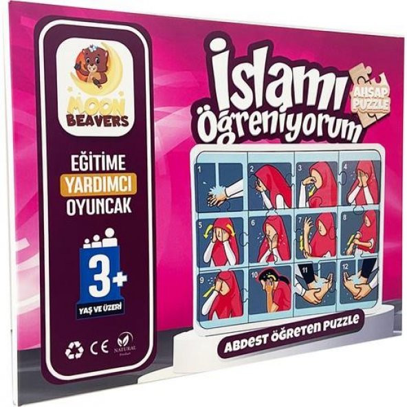 Moon Beavers Islamı Öğreniyorum Puzzle Serisi - 1 ürün görseli 1
