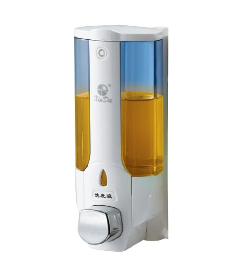 Xinda ZYQ138B Sıvı Sabun ve Şampuan Dispenseri Beyaz 380 ml ürün görseli 1