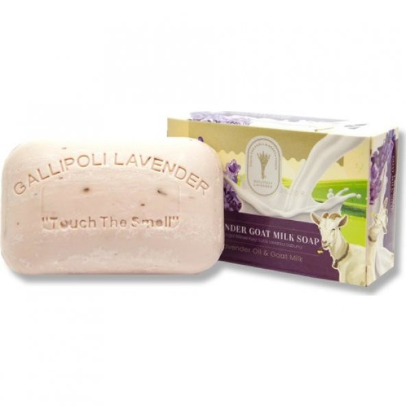 Gallipoli Lavender Doğal Bitkisel Lavanta Yağlı ve Keçi Sütlü Sabun 100 gr ürün görseli 1