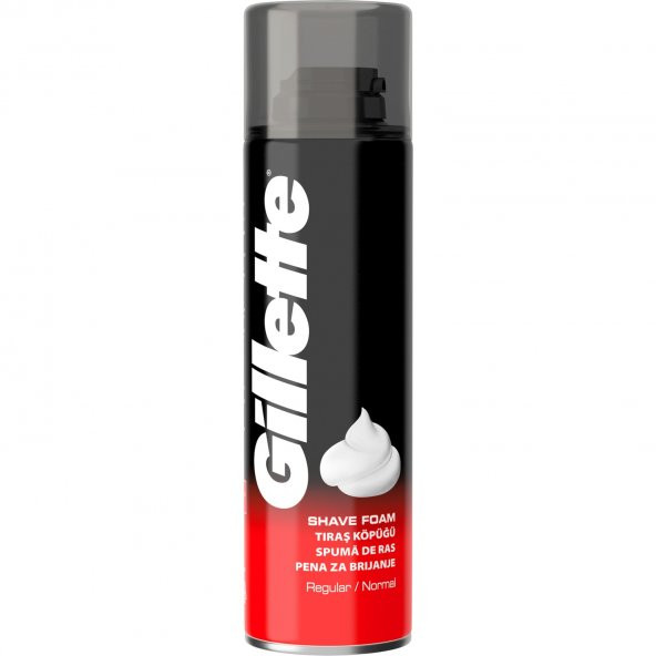 Gillette Tıraş Köpüğü Normal 200 ml 4 Adet ürün görseli 1