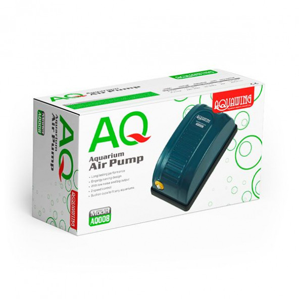 AquaWing AQ008 Tek Çıkışlı Akvaryum Hava Motoru 2,5W 3L/Min ürün görseli 1