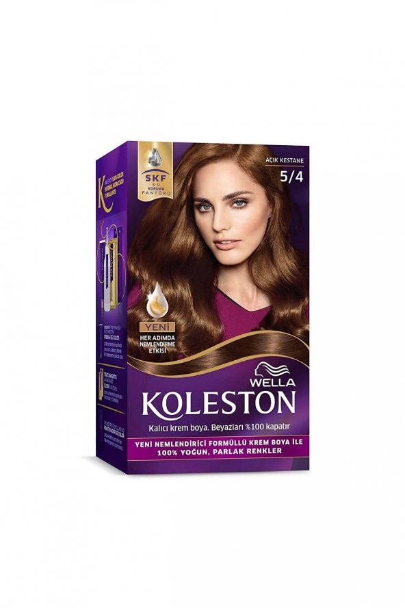 Koleston Kit Saç Boyası-5.4 Açık Kestane Güncel Barkod ürün görseli 1
