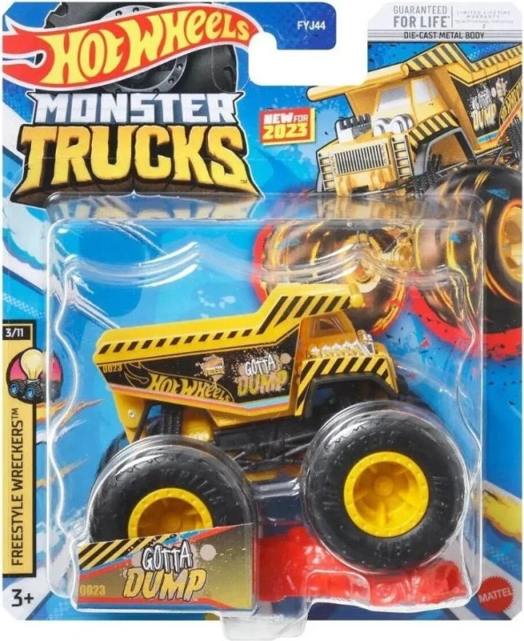 Hot Wheels Monster Trucks 1:64 Araba FYJ44-HKM35 ürün görseli 1