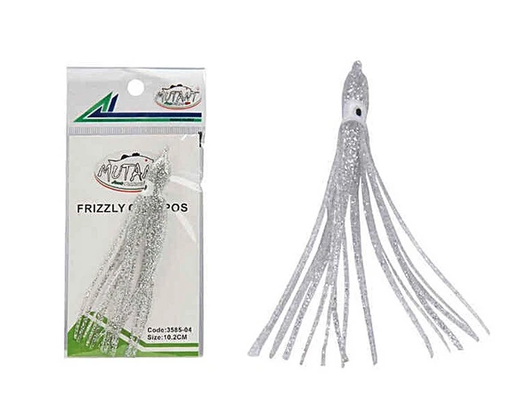 Mutant Octopus Frizzly 10.2 Cm Silikon Ahtapot Yem 1 Adet - Sahte Balık Yemi Ahtapot ürün görseli 1